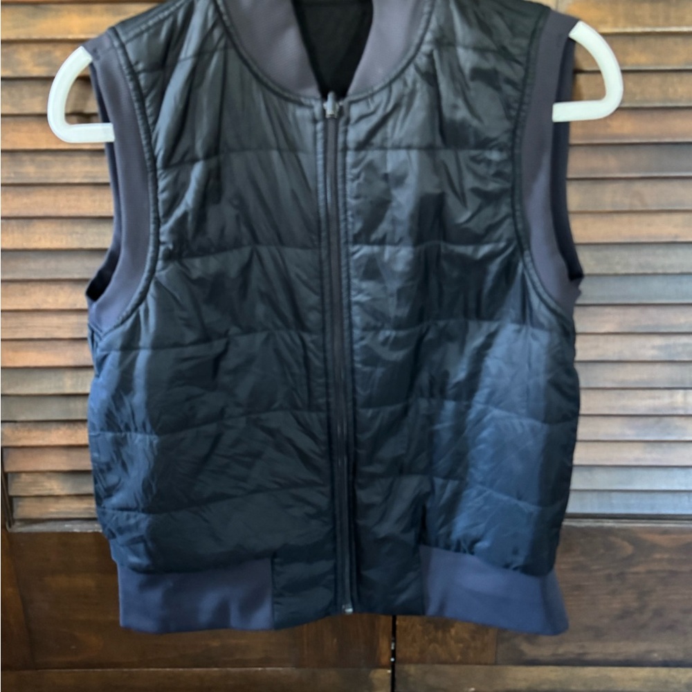 Lululemon Black Reversible Quilted Vest